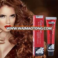 Professional hair dye manufacturers natural permanent hair color cream for salon use